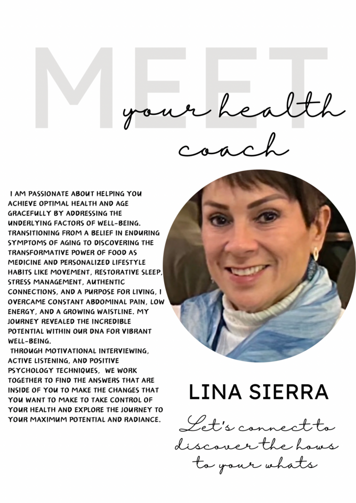 Lina Sierra, Health Coach